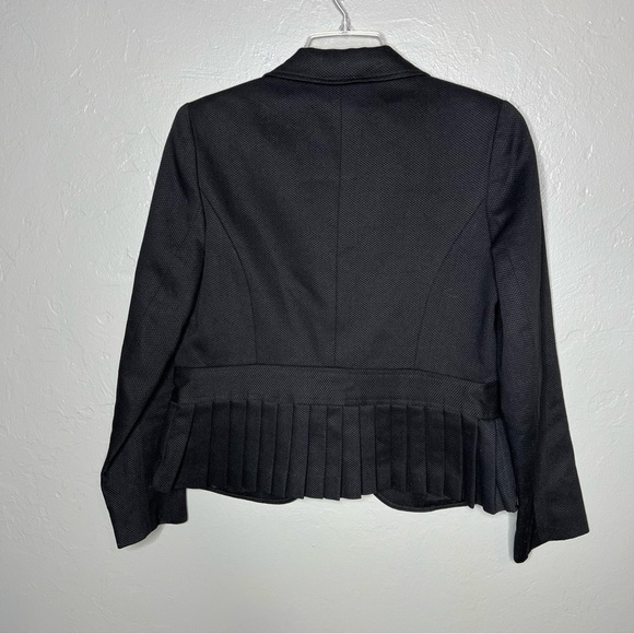 Robin Naylor Cotton/Silk Pleated Blazer - Picture 4 of 6